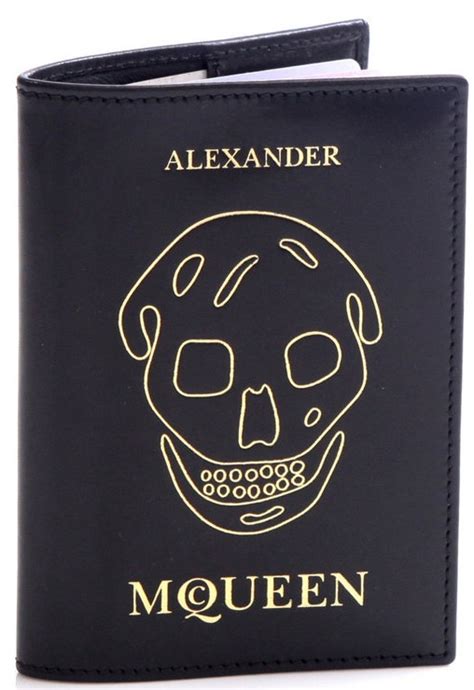 alexander mcqueen passport holder.